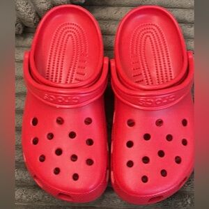 Crocs Red Clogs